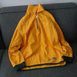 Diesel Orange & Green Made in Greece 100% Cotton Sweatshirt Size M